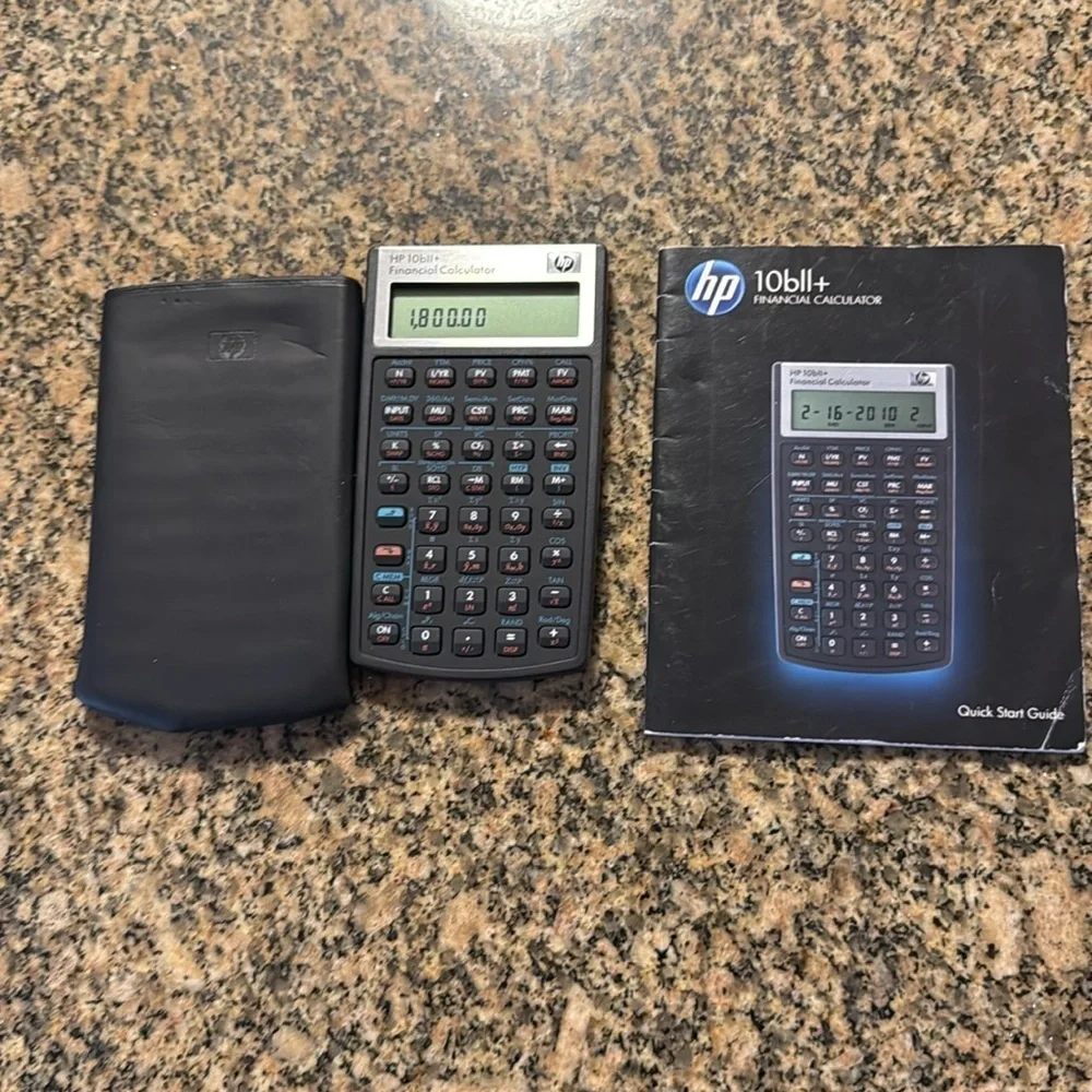 HP 10bII+ Financial Calculator